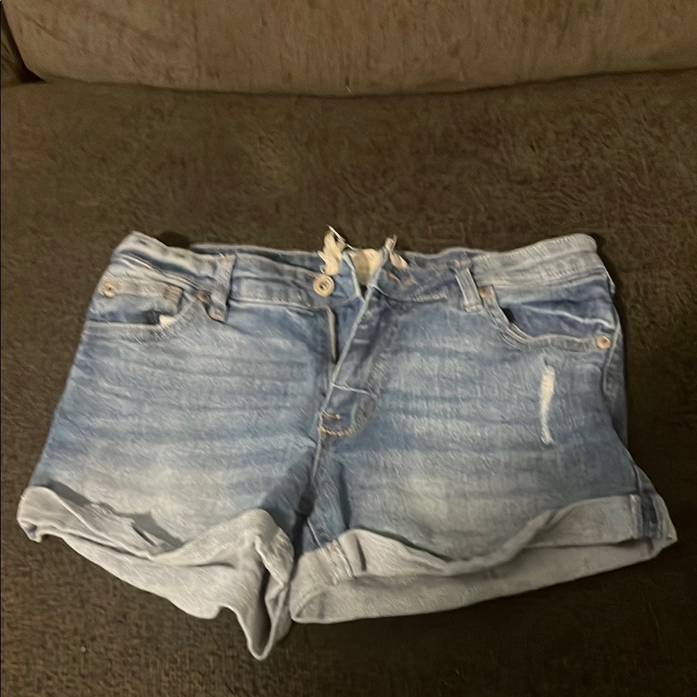 Denim Blue Women's Shorts